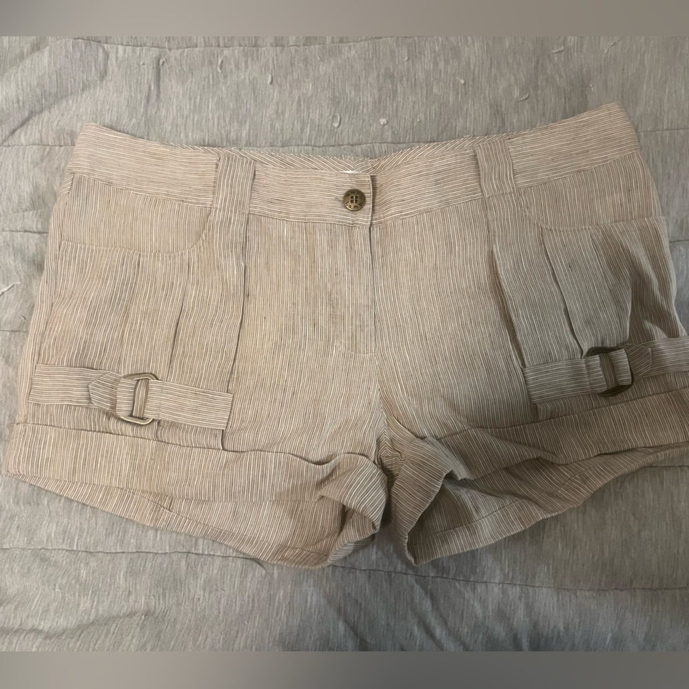 LAMB by Gwen Stefani tan shorts